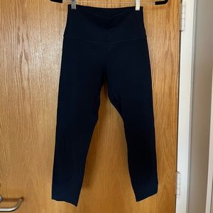 Lululemon Align Crop Leggings, 25” length, navy